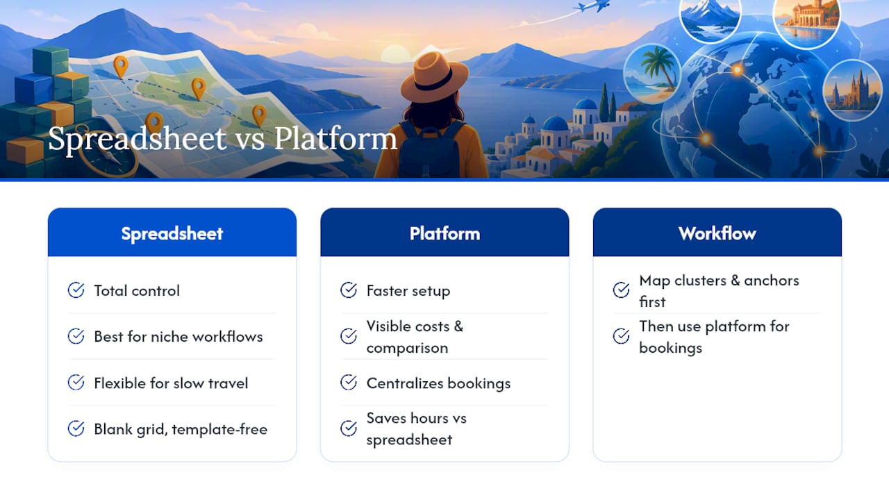 DIY Spreadsheet or Planning Platform: Which One Wins? — overview diagram